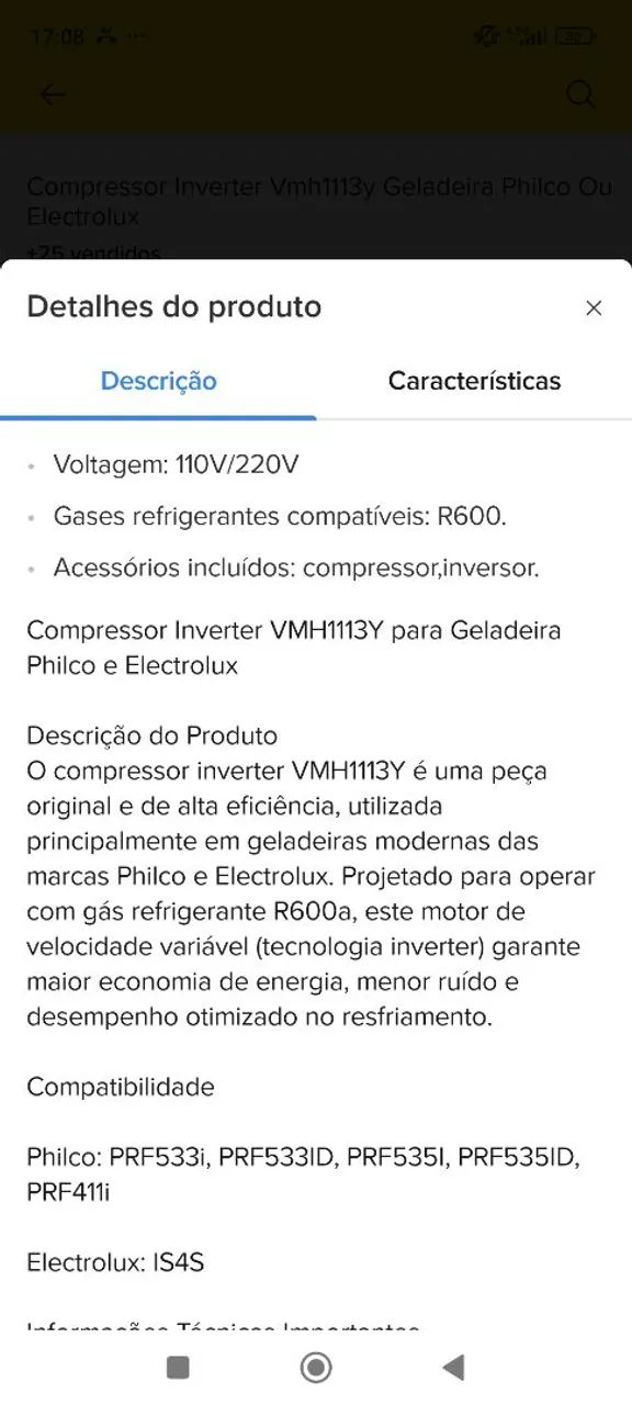 Compressor vmh1113y  - Foto 2