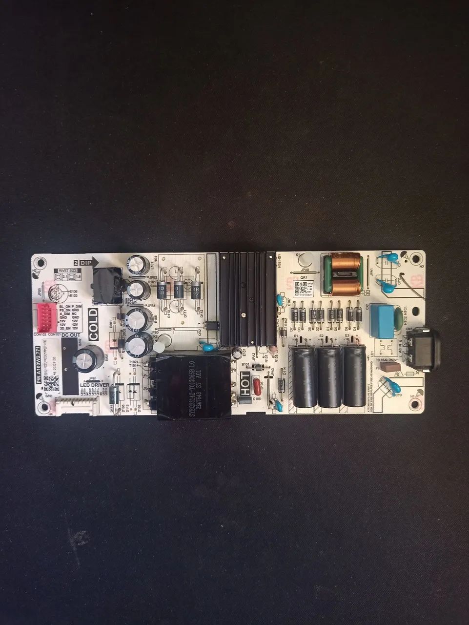 Placa principal e fonte Tv Semp Tcl 50P635.