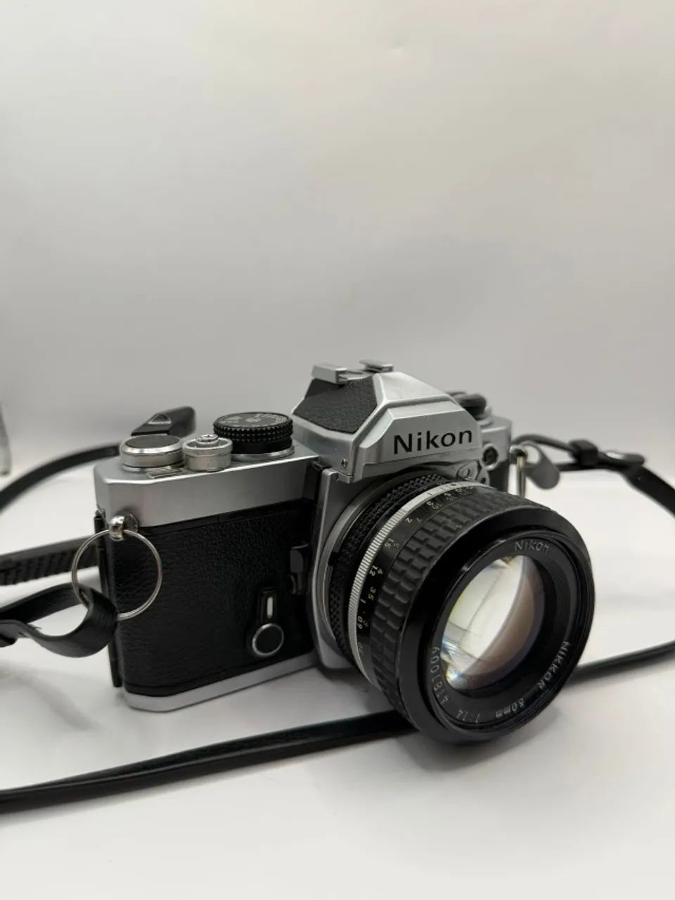 Câmera Analógica Nikon Fm + Nikkor 50mm F1,4