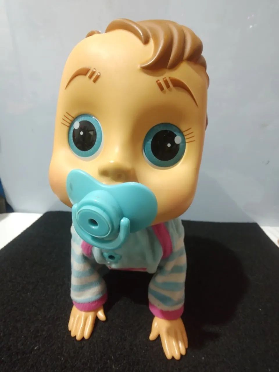 brinquedo boneca cry babies goodnight jenna multikids 31cm - Foto 5