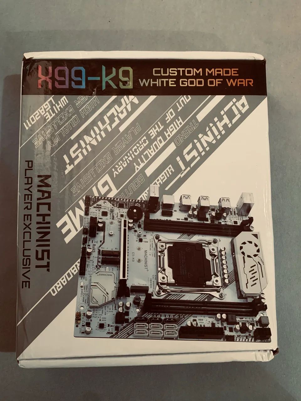 Kit Xeon E5-2680 V4 + Placa-Mãe X99 K9 + Gabinete SuperFrame