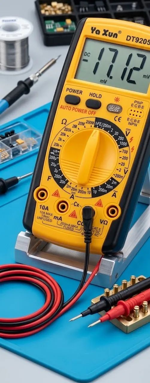 Multimetro E Capacimetro Digital Multitester