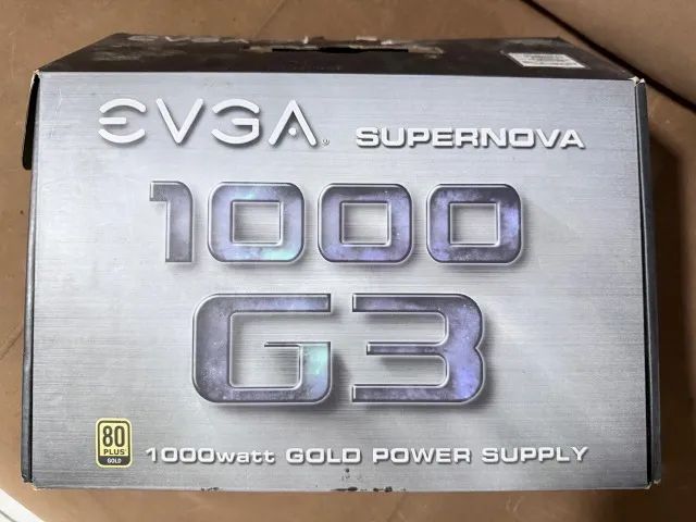 Fonte EVGA 1000w full modular 80+gold