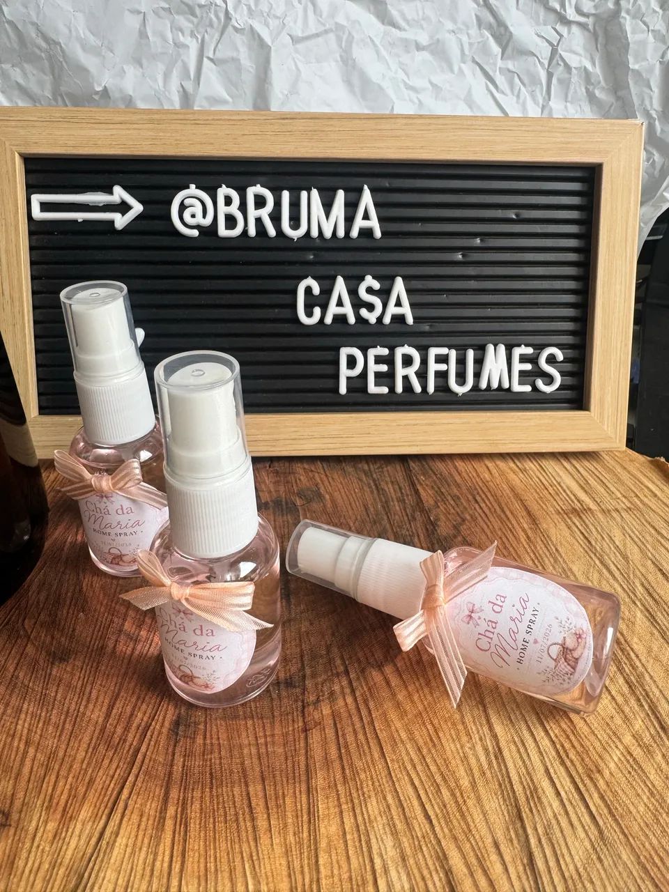 Home spray - lembrancinhas 