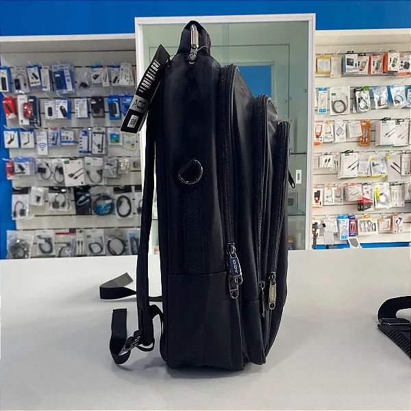 Mochila Para Notebook até 15.6" 2 em 1 Semi Impermeável com Alça e 4 Compartimento - Foto 4