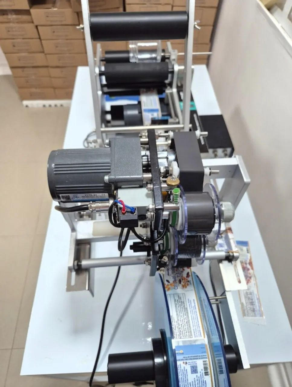 ROTULADORA SEMIAUTOMÁTICA COM DATADOR - Foto 3