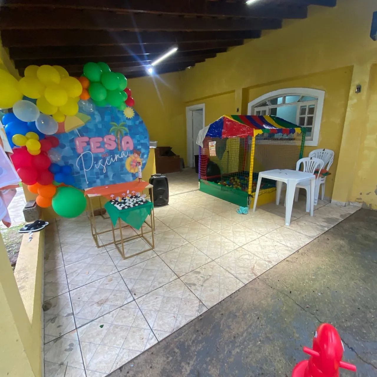 Chácara com piscina e sistema de aquecimento 