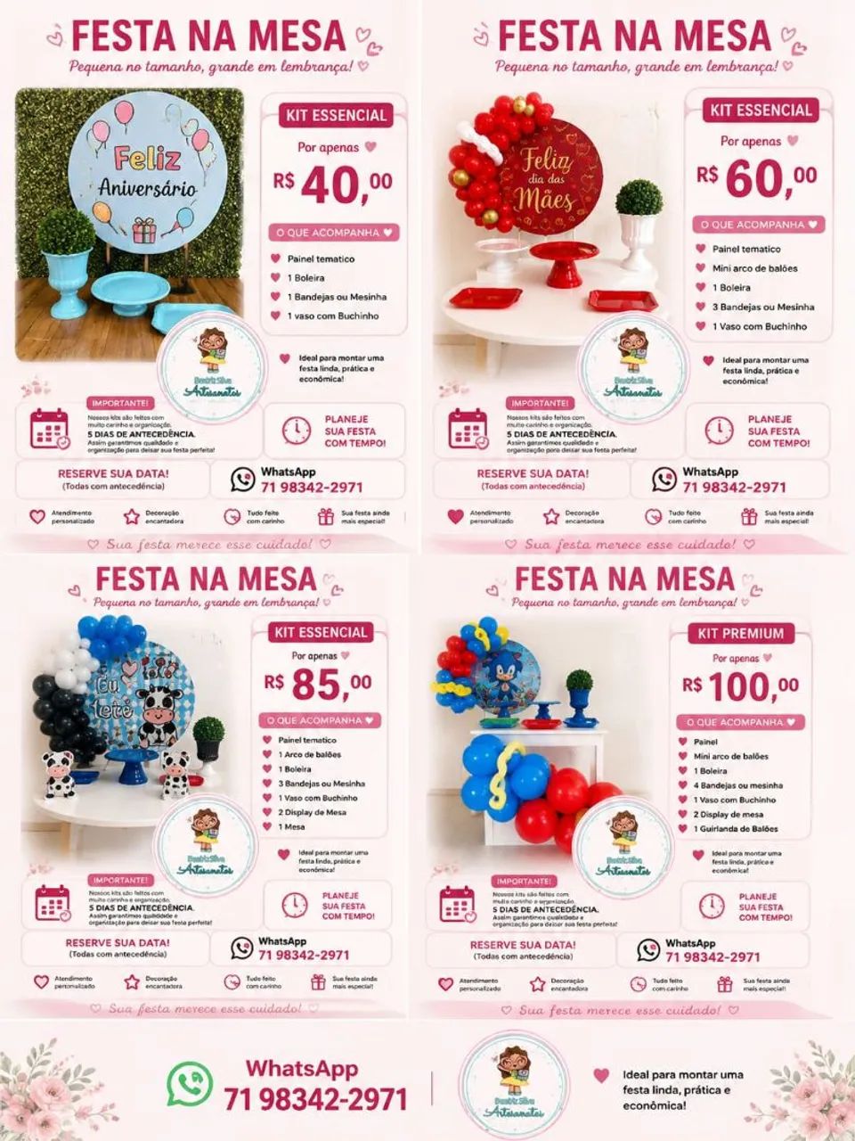 Festa na mesa 