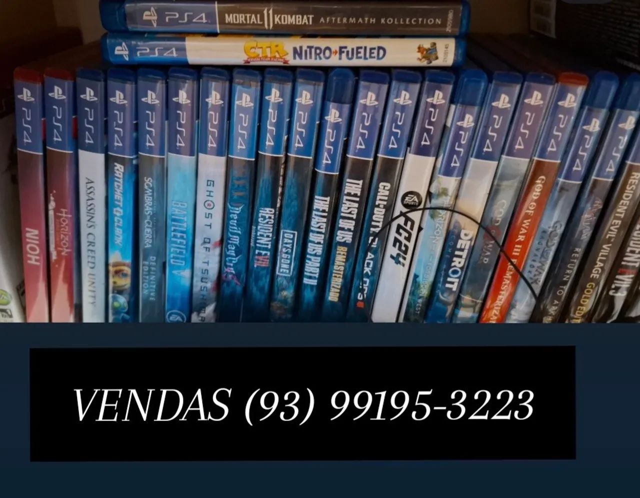 Vendo Jogos Ps4 