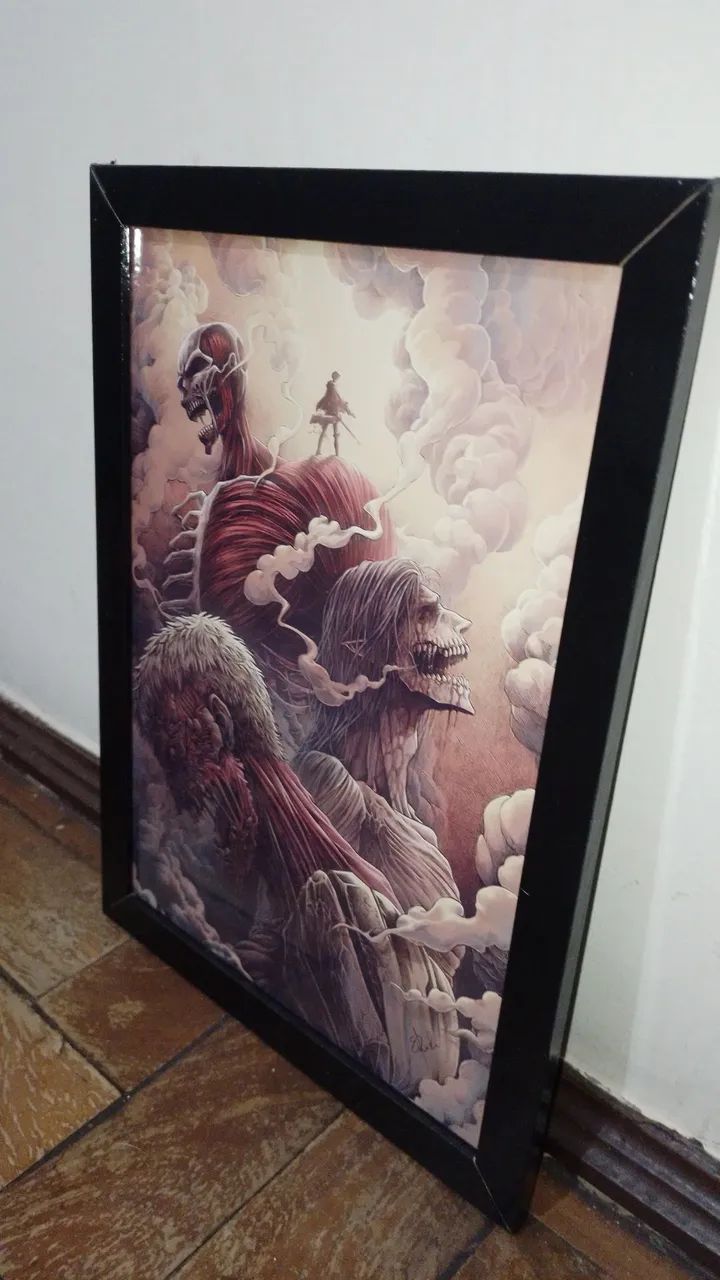 Quadro Attack on titan  - Foto 2