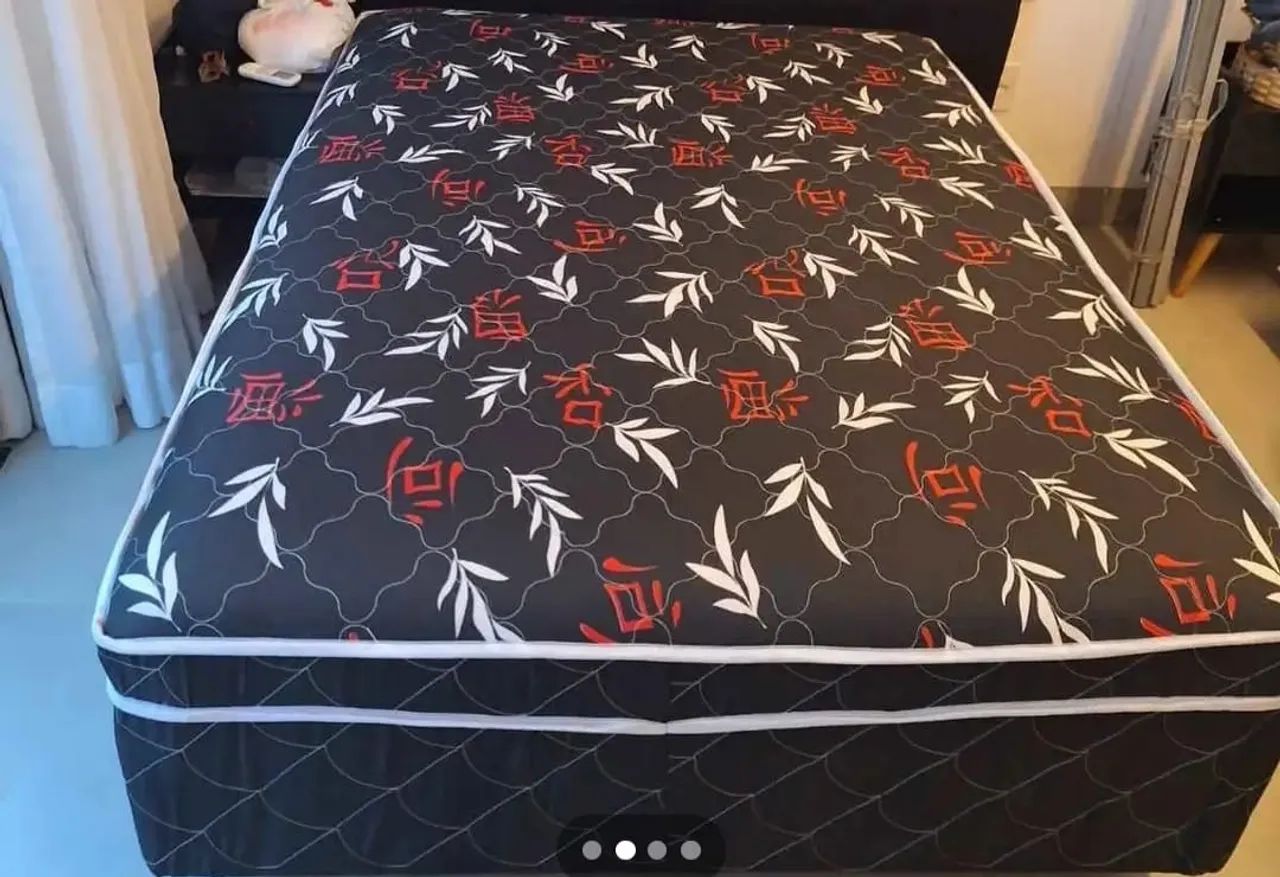 Cama box conjugada nova molas ensacadas 
