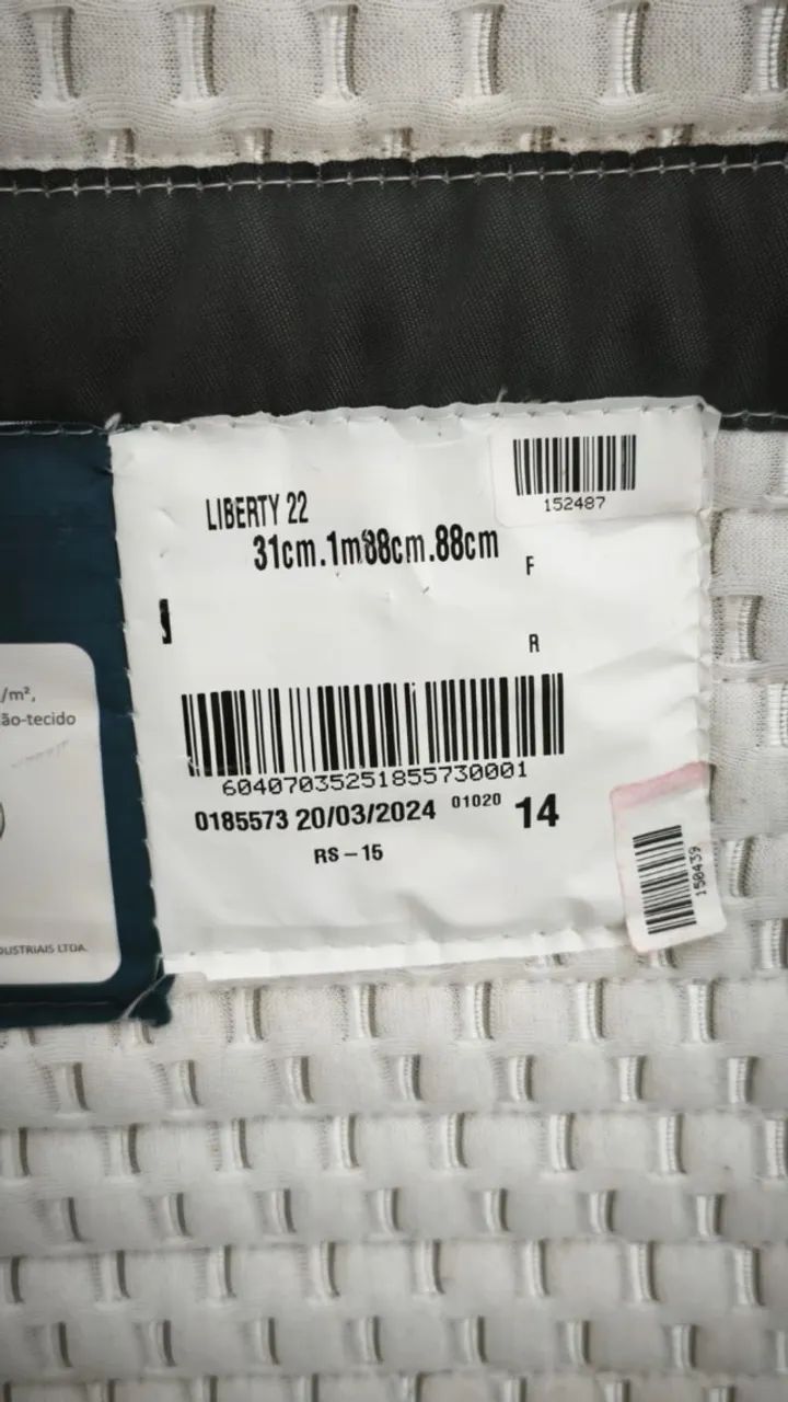 Colchão de solteiro Liberty Ortobom - Foto 4