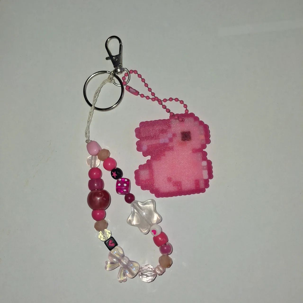 Chaveiro pixel art personalizável sob encomenda - Foto 2