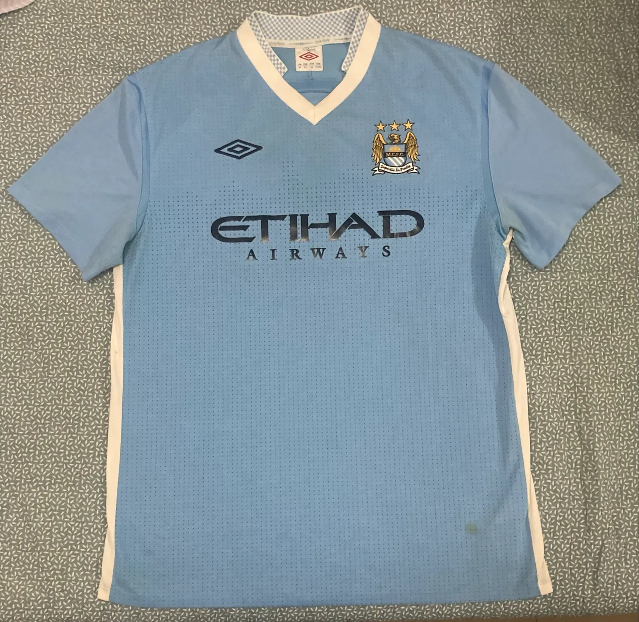 Camisa Manchester City 2010/2011 Umbro (Original da Época