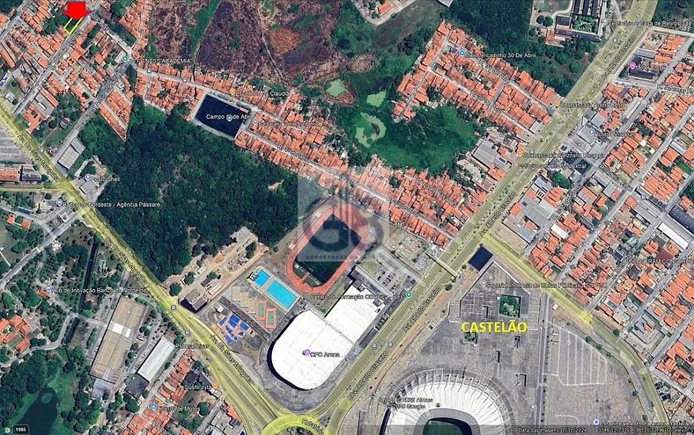 Terreno no Passaré de 658m²