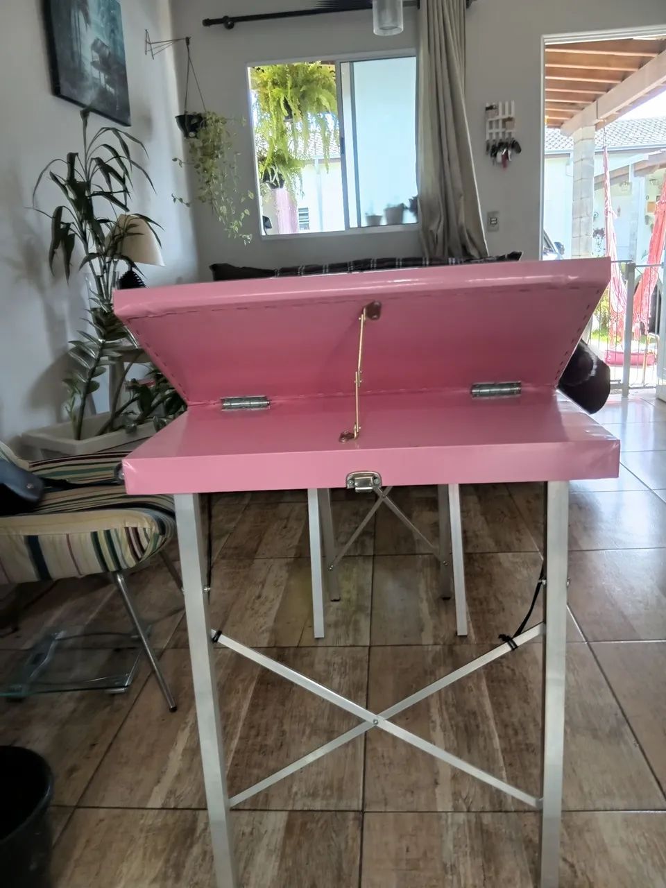 Maca portatil rosa em bom estado! - Foto 2