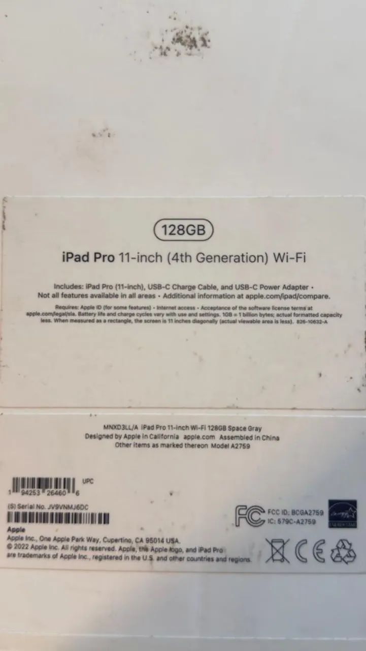Apple iPad Pro 11" m2  4ª geração (2022) - Foto 3