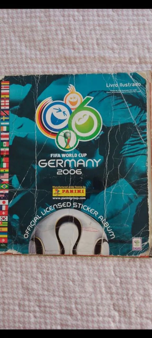 Lote Copa do mundo e Brasileirão Panini 