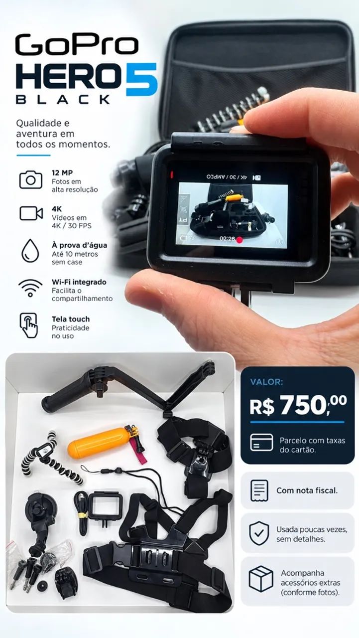 Gopro 5 Black - Foto 3