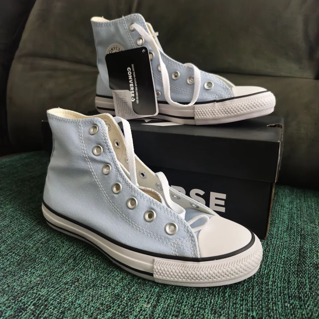 tênis Chuck Taylor all star seasonal colors azul 36 - Foto 2