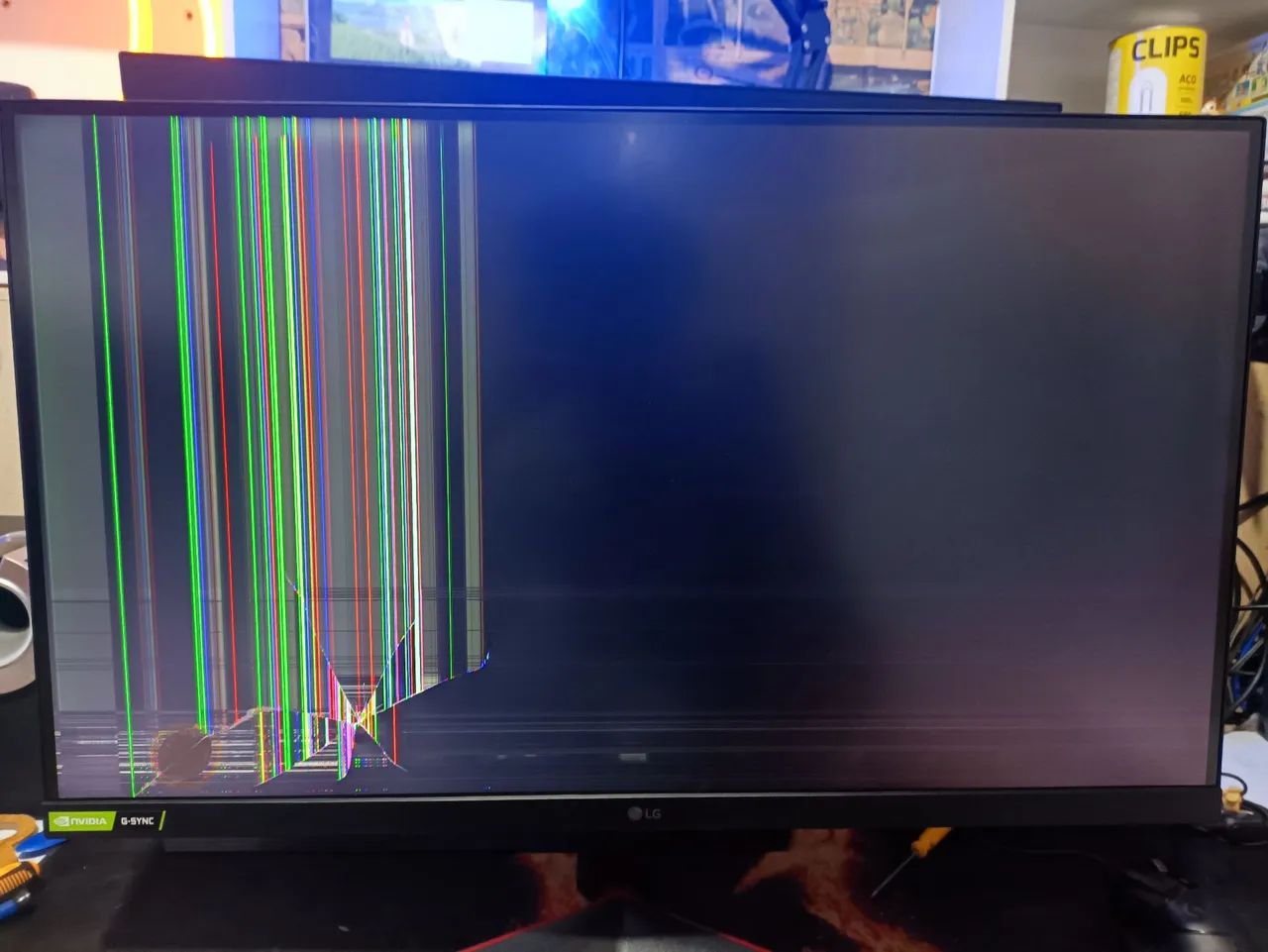 Monitor LG com LCD QUEBRADO! - Foto 2