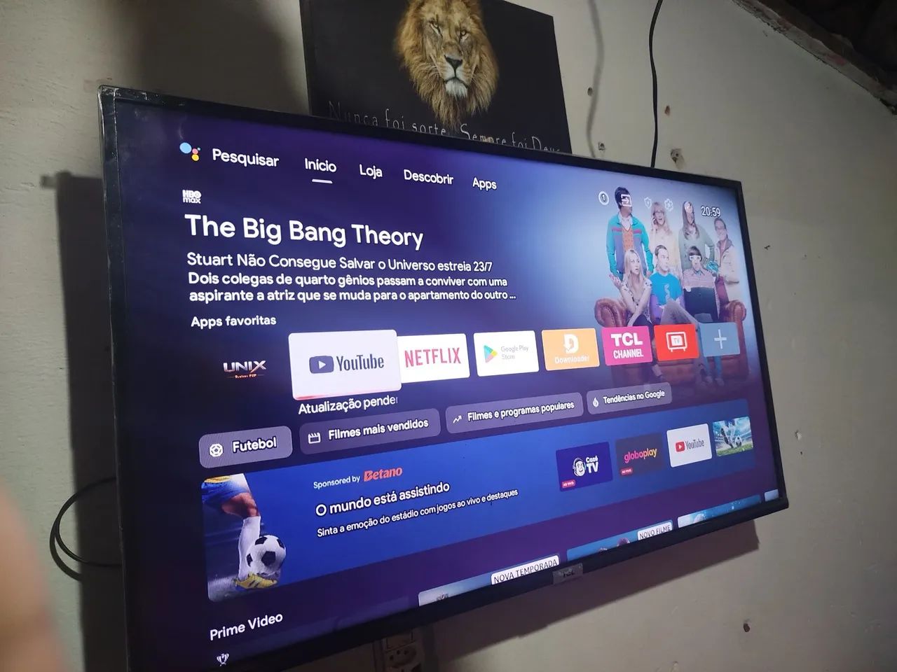 TCL 43P ANDROID COMPLETO