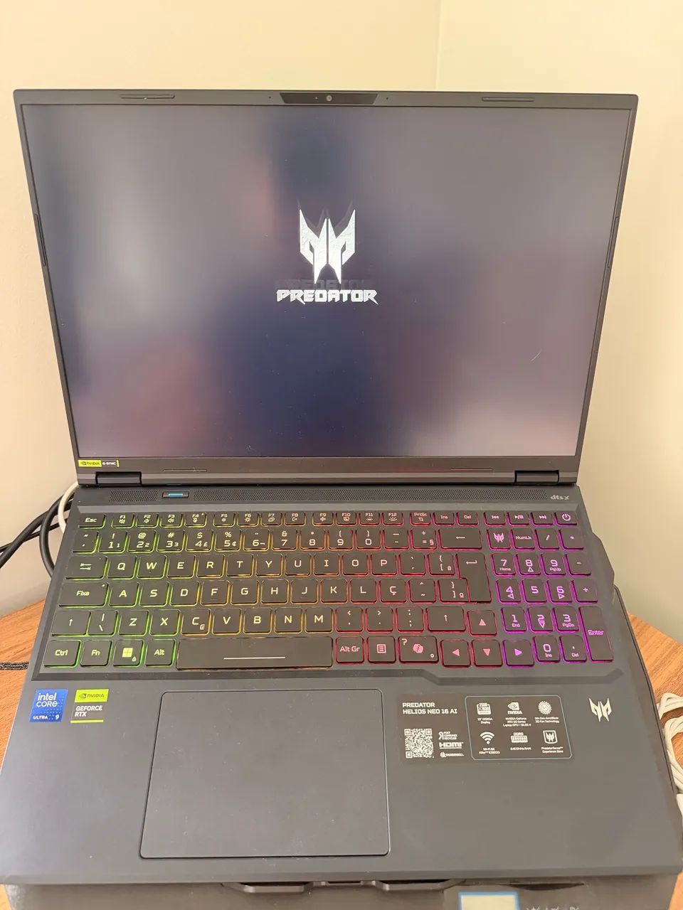 Notebook Acer Helios Neo 16 Ultra9 RTX5070 - Foto 3