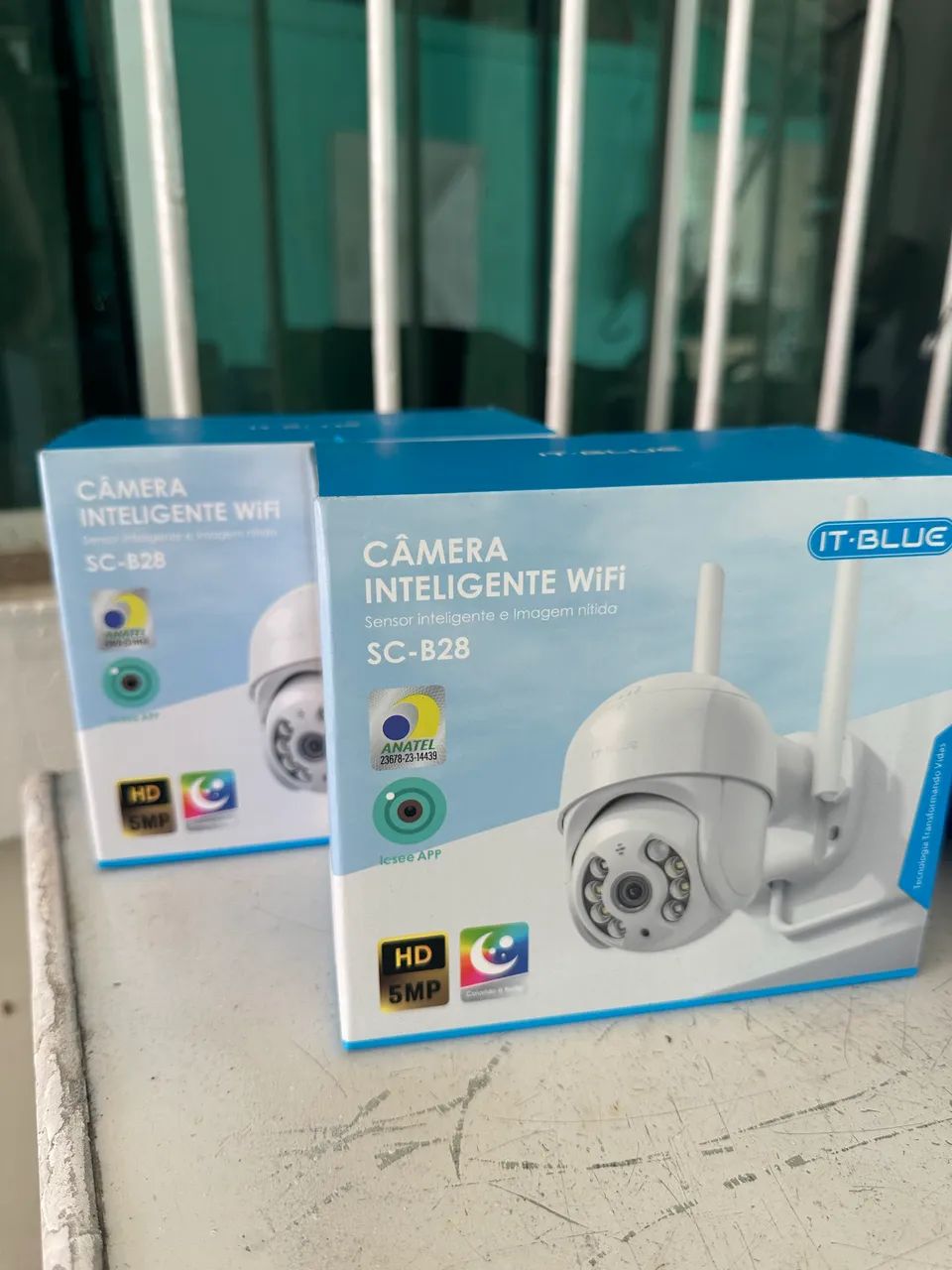 DUAS câmeras IT-BLUE inteligente  - Foto 3