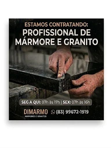 Vaga para marmoraria