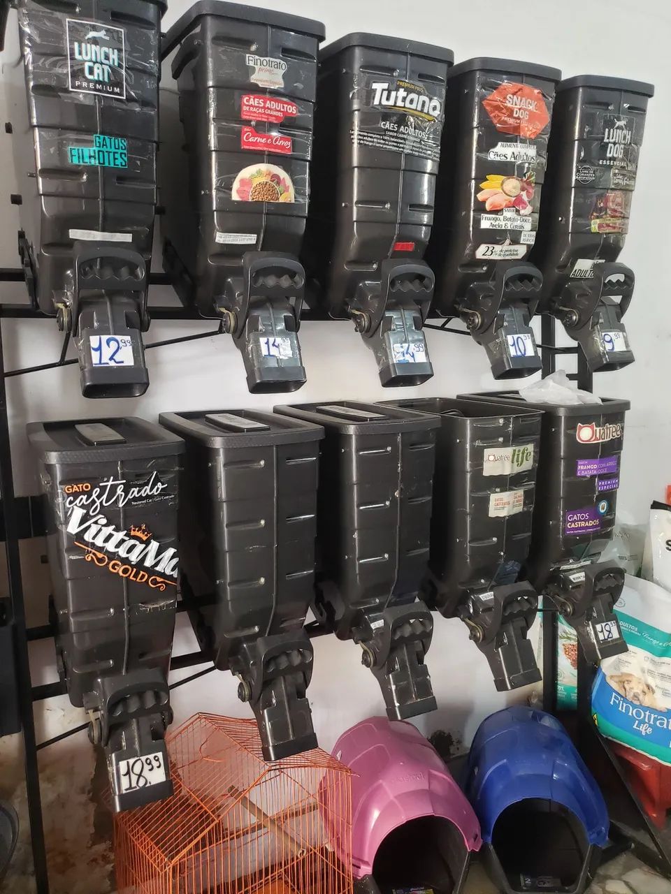 Expositor / Dispenser de Racao