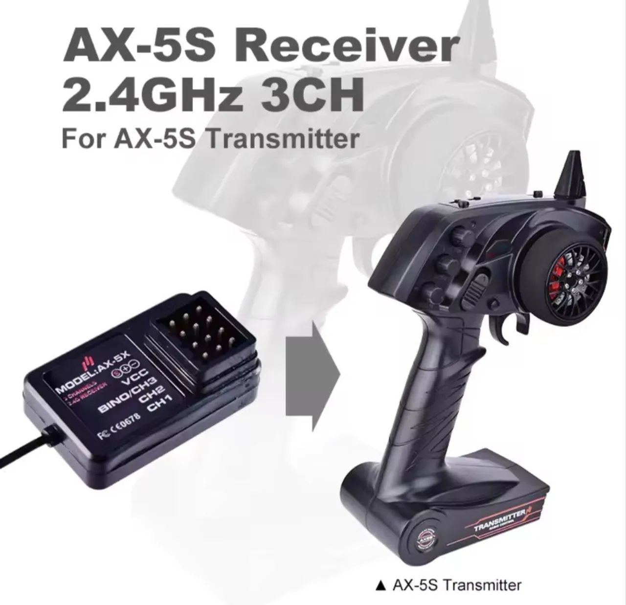 Receptores Ax5 Austar ou Goolrc 3 canais - Foto 4