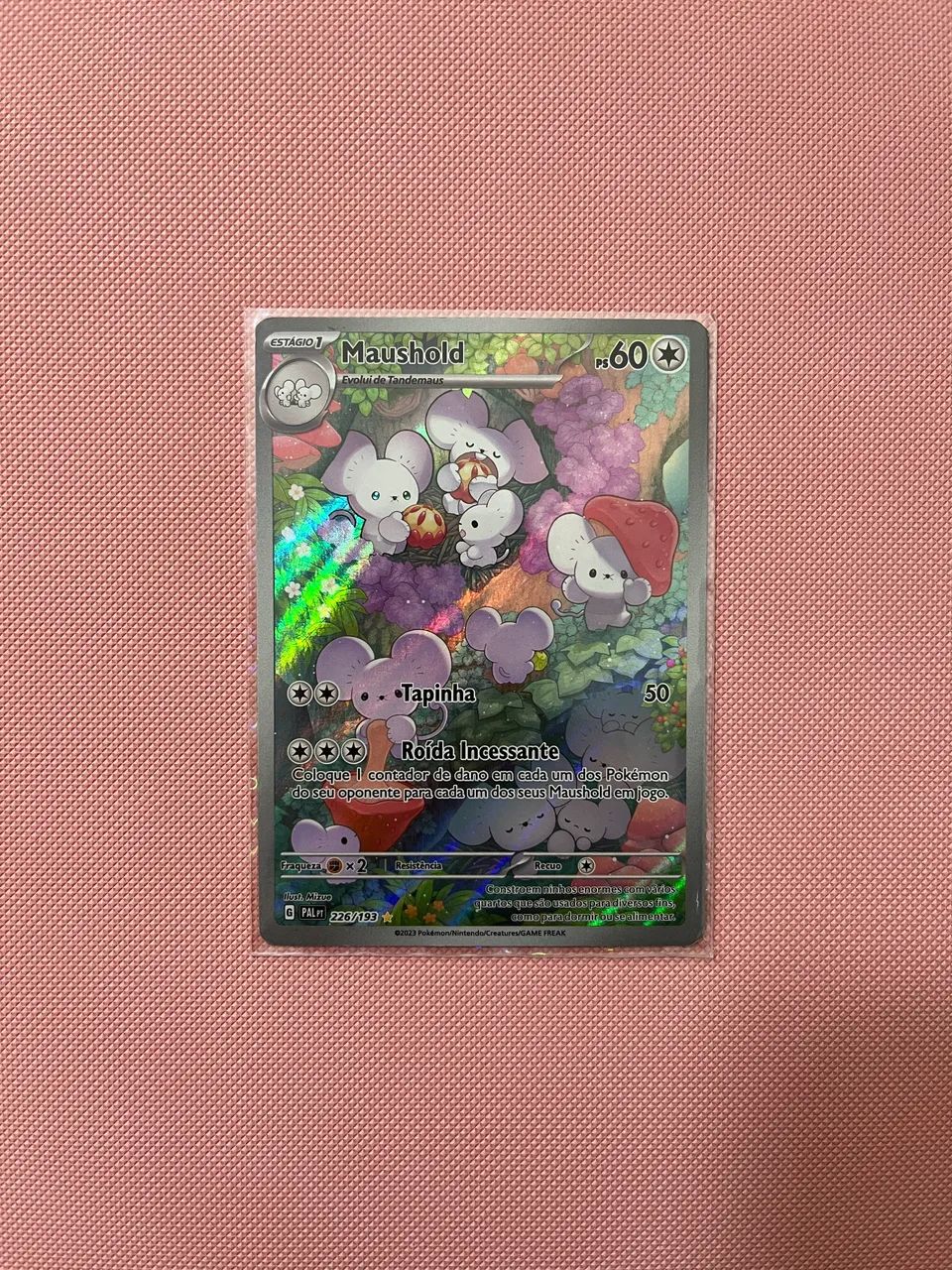Carta Pokemon Maushold