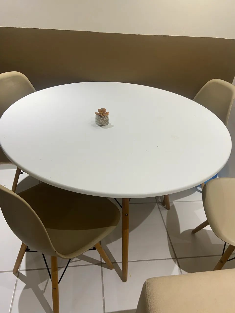 Mesa de jantar redonda (SOMENTE A MESA) - Foto 2