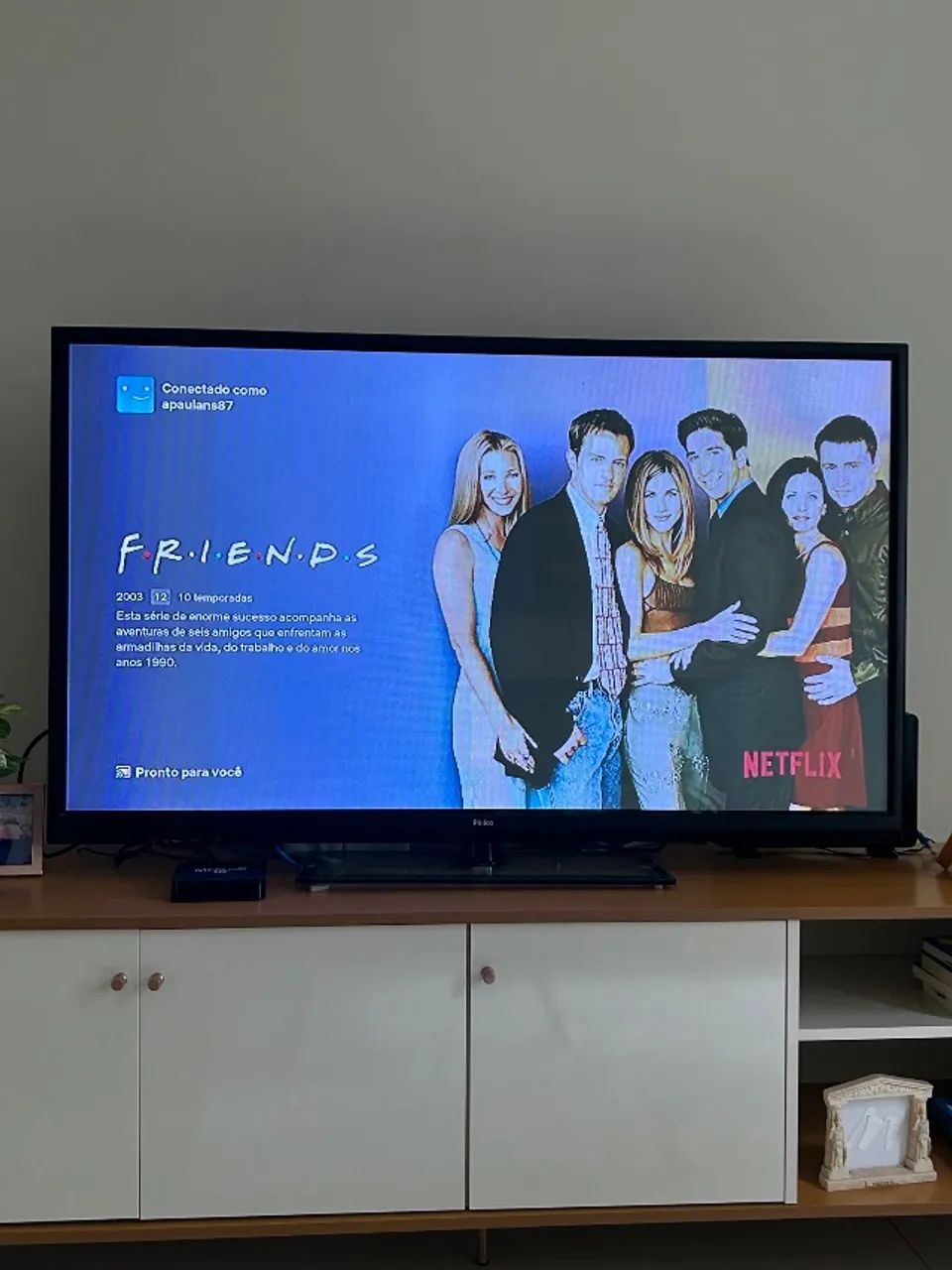 Tv philco 50 polegadas usada e funcionando 