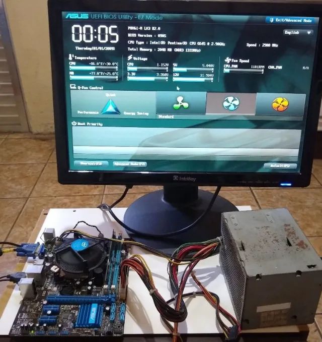 Kit Completo Placa-Mãe Processador e Memória - Ótimo Custo-Benefício