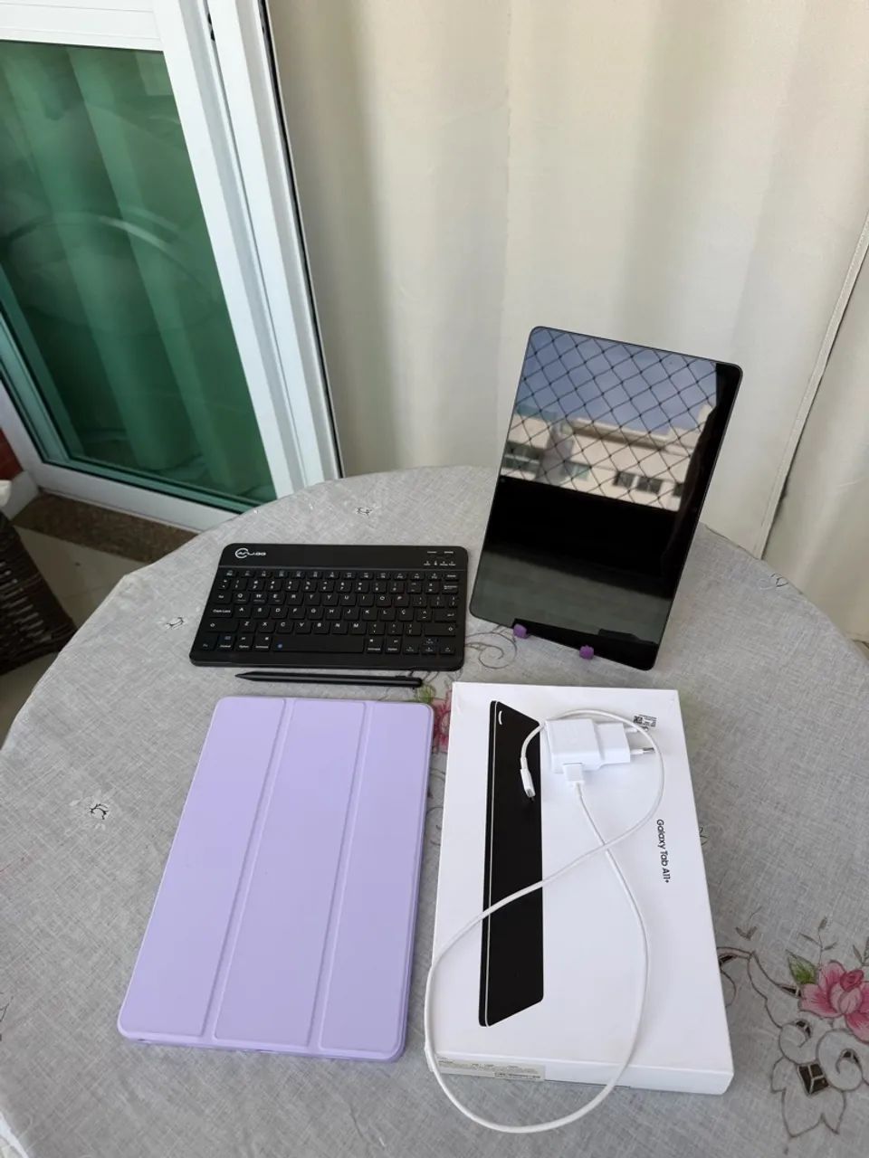 Samsung Galaxy Tab A11+ + Teclado + Capa | Impecável