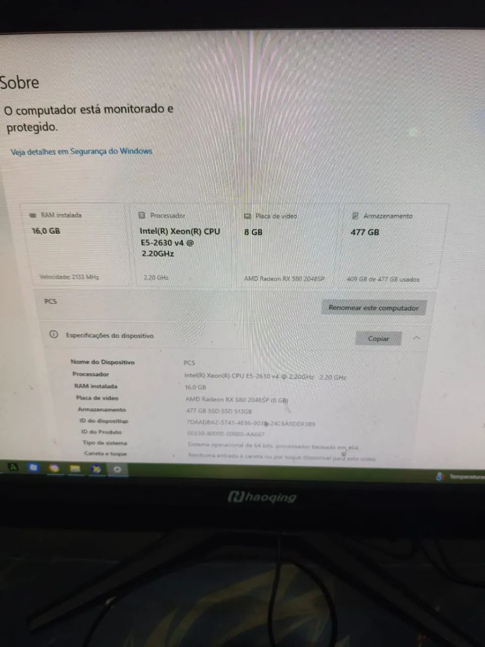 PC gamer roda tudu