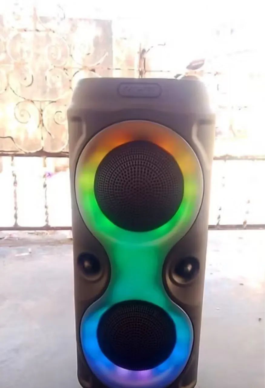 Caixa de som com led  - Foto 3