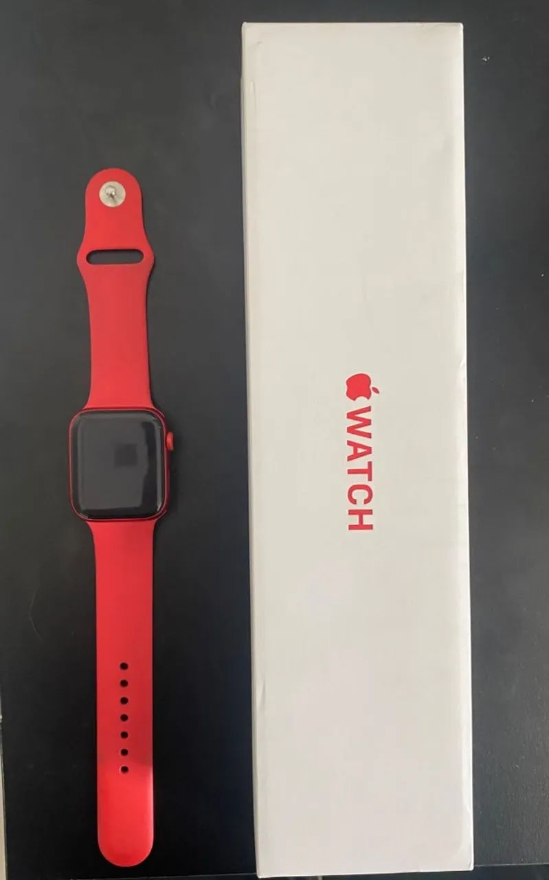 Apple Watch Series 6 44mm Alumínio Vermelho