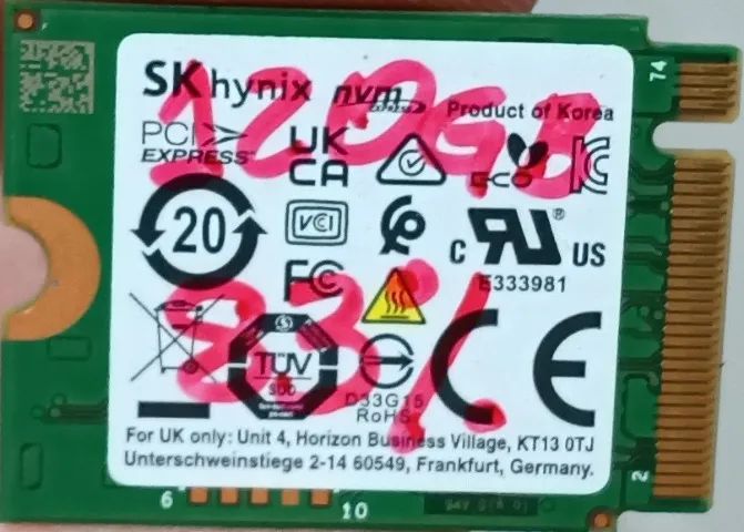 SSD M Sata 120GB