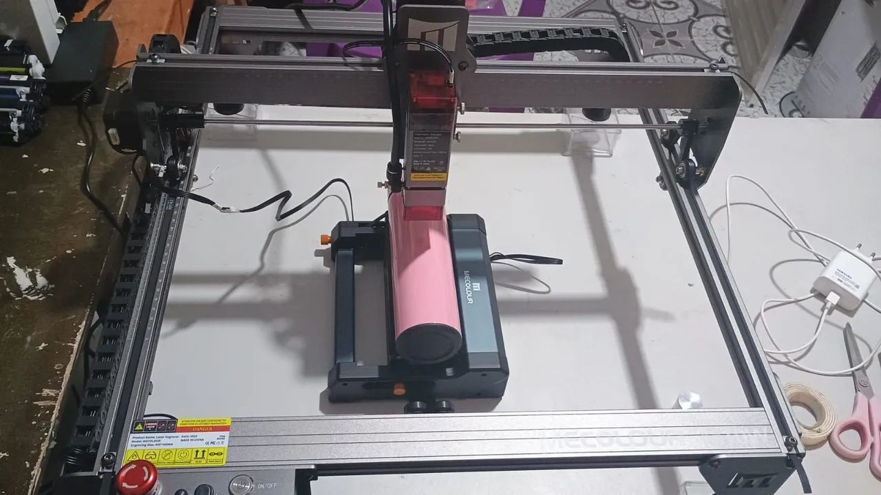 Gravadora a laser M10W mecolour  - Foto 3