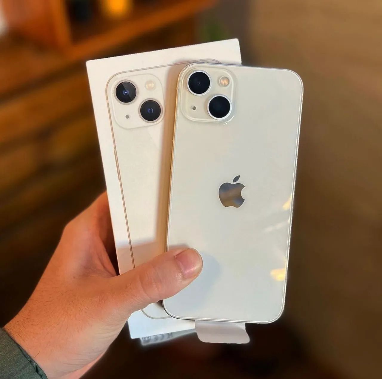 IPHONE 13 128 GB LACRADO BRANCO  - Foto 5