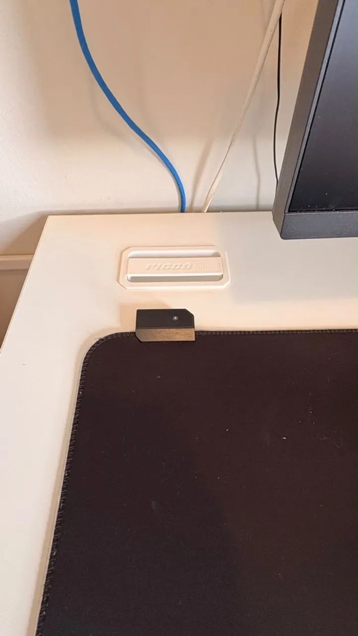 Escrivaninha 100% MDF reforçado  - Foto 4