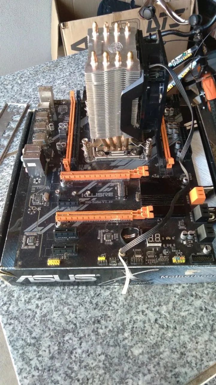 Placa mãe + processador Xeon 2026 v3 - Foto 4