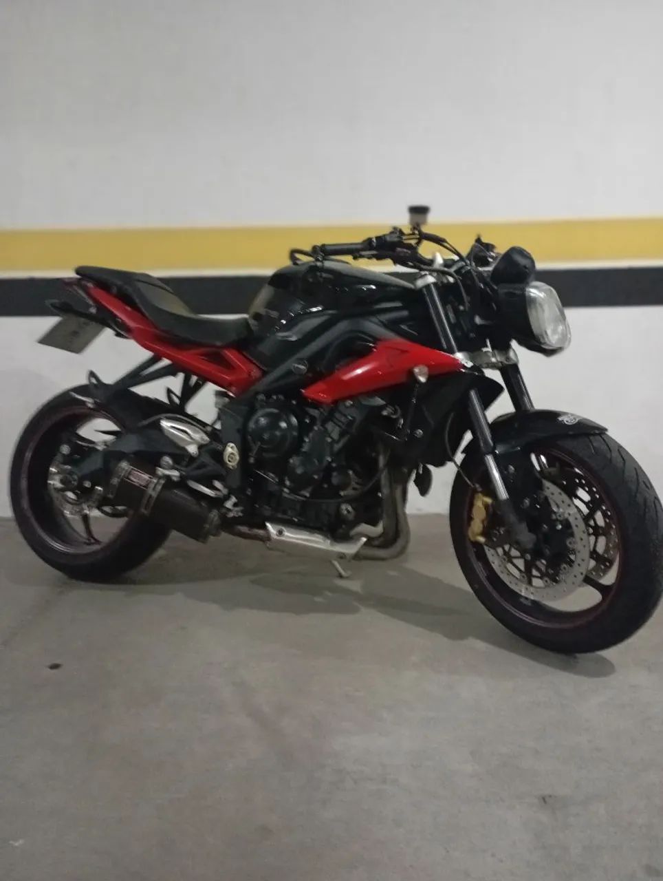 Triumph Street Triple 675 R ( aceito troca ) - Foto 4