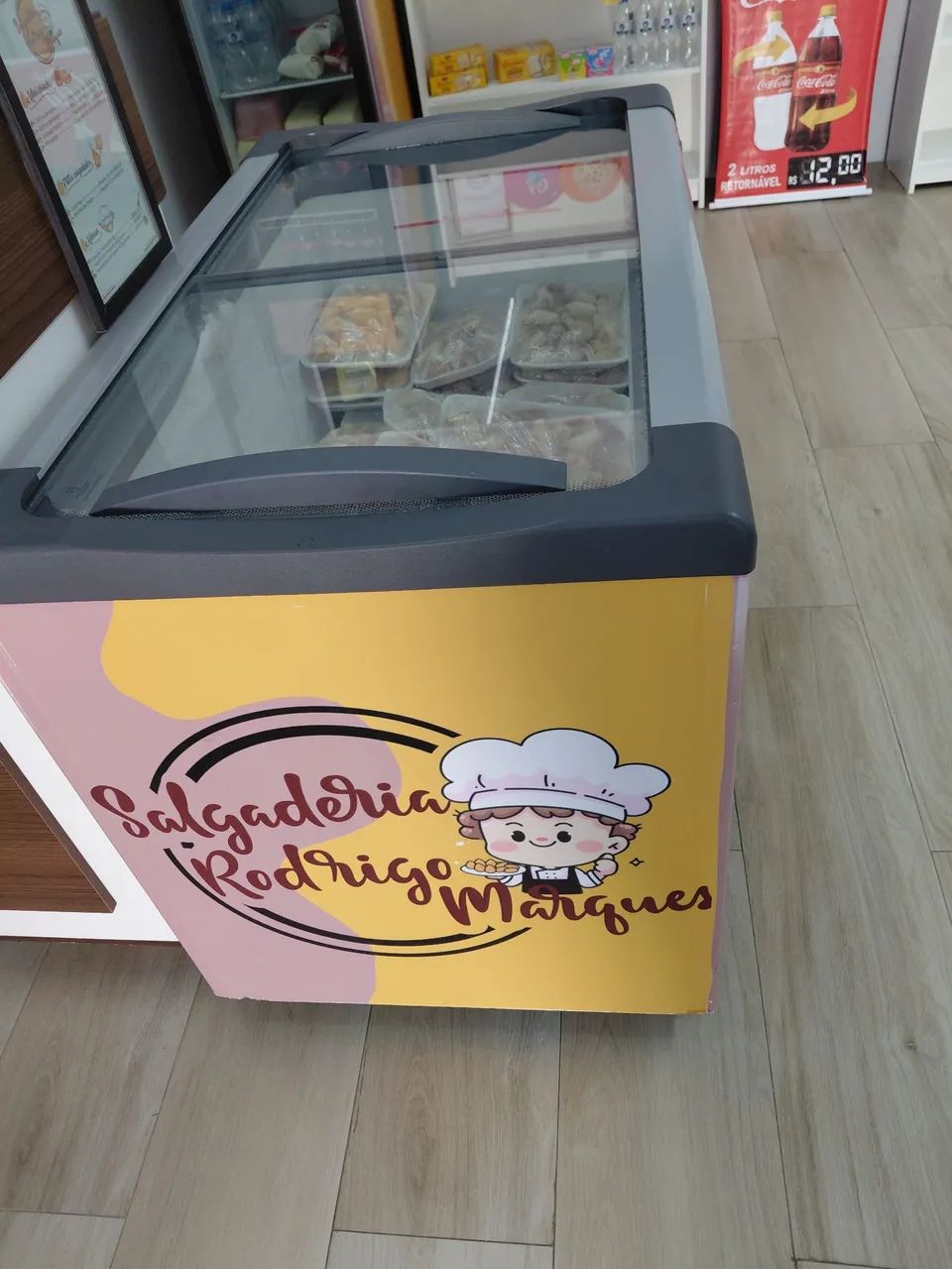 Freezer tampa de vidro - Foto 2