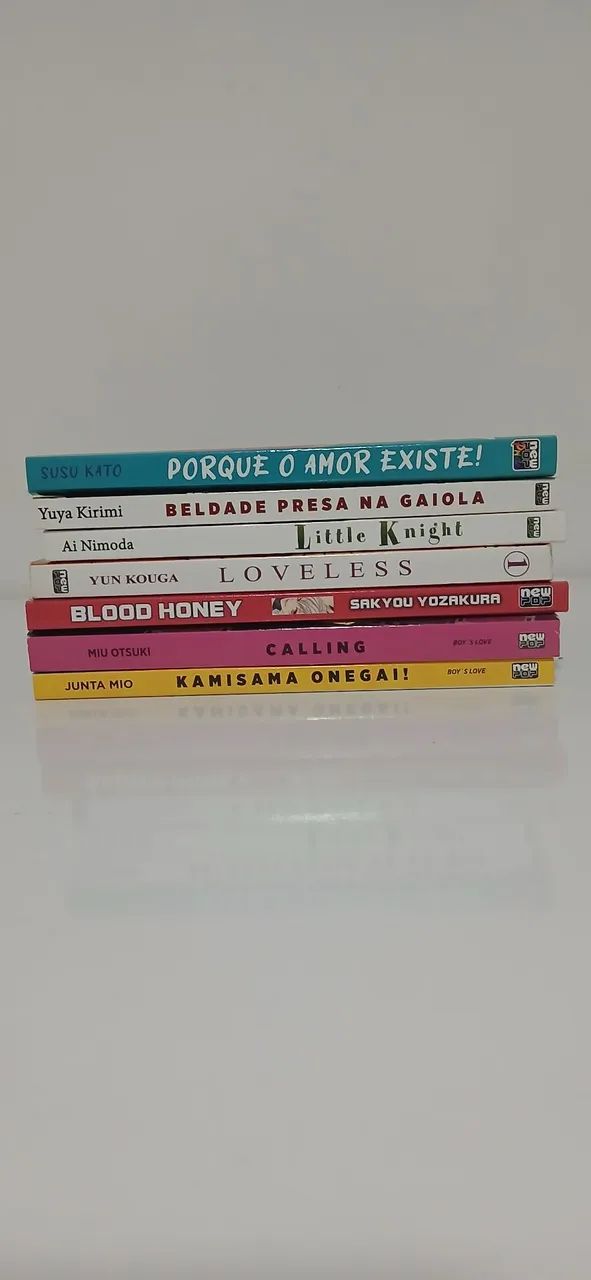 Kit mangás BL newpop
