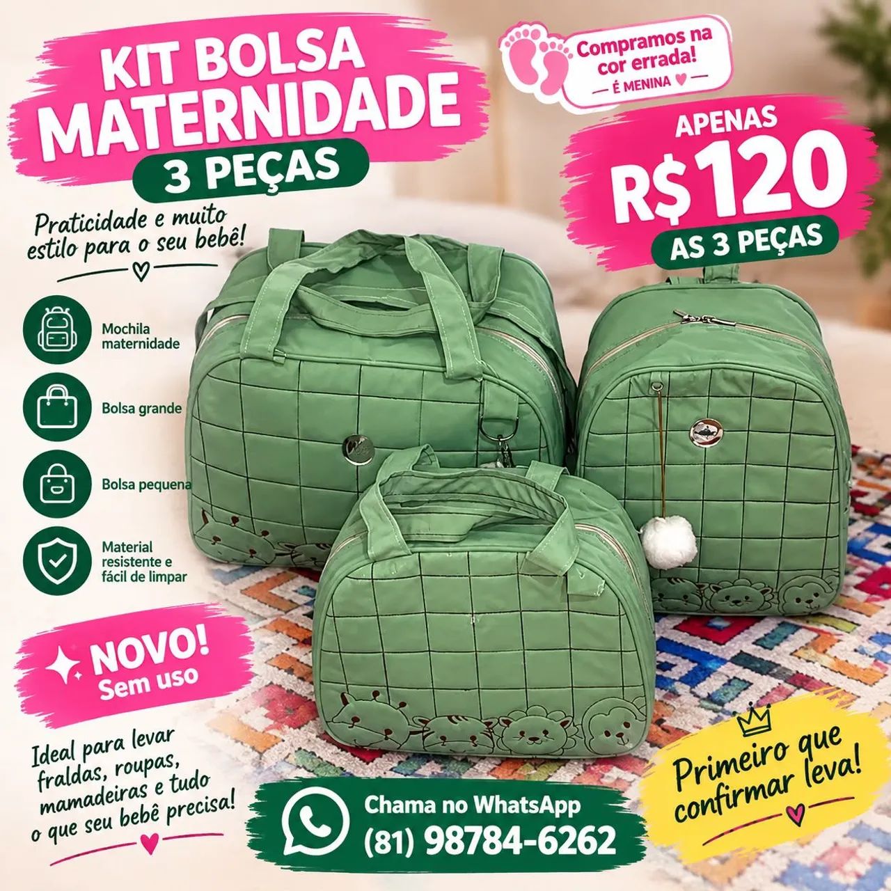 Kit maternidade 