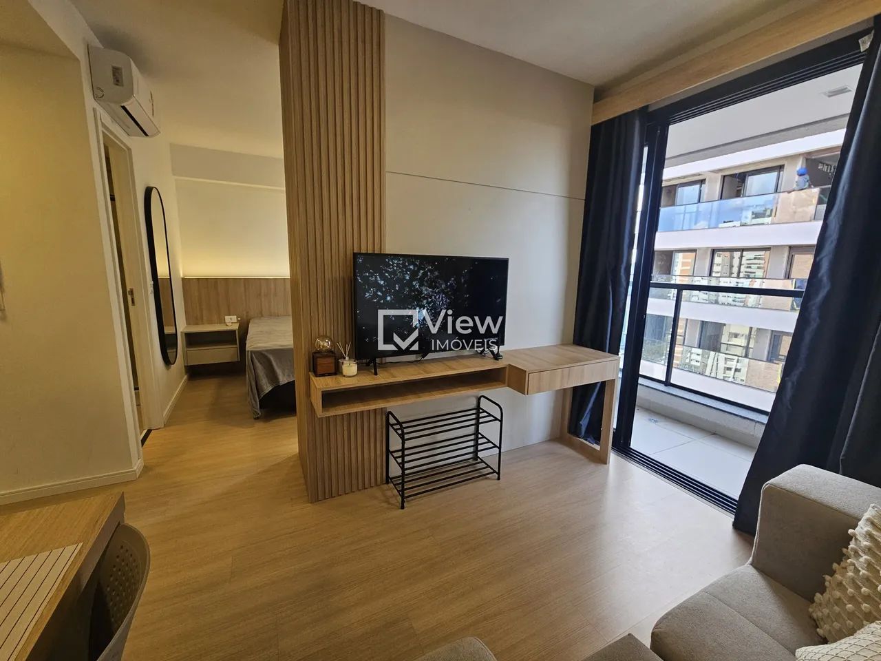 Studio com 35,64m² privativos, mobiliado! - Foto 4