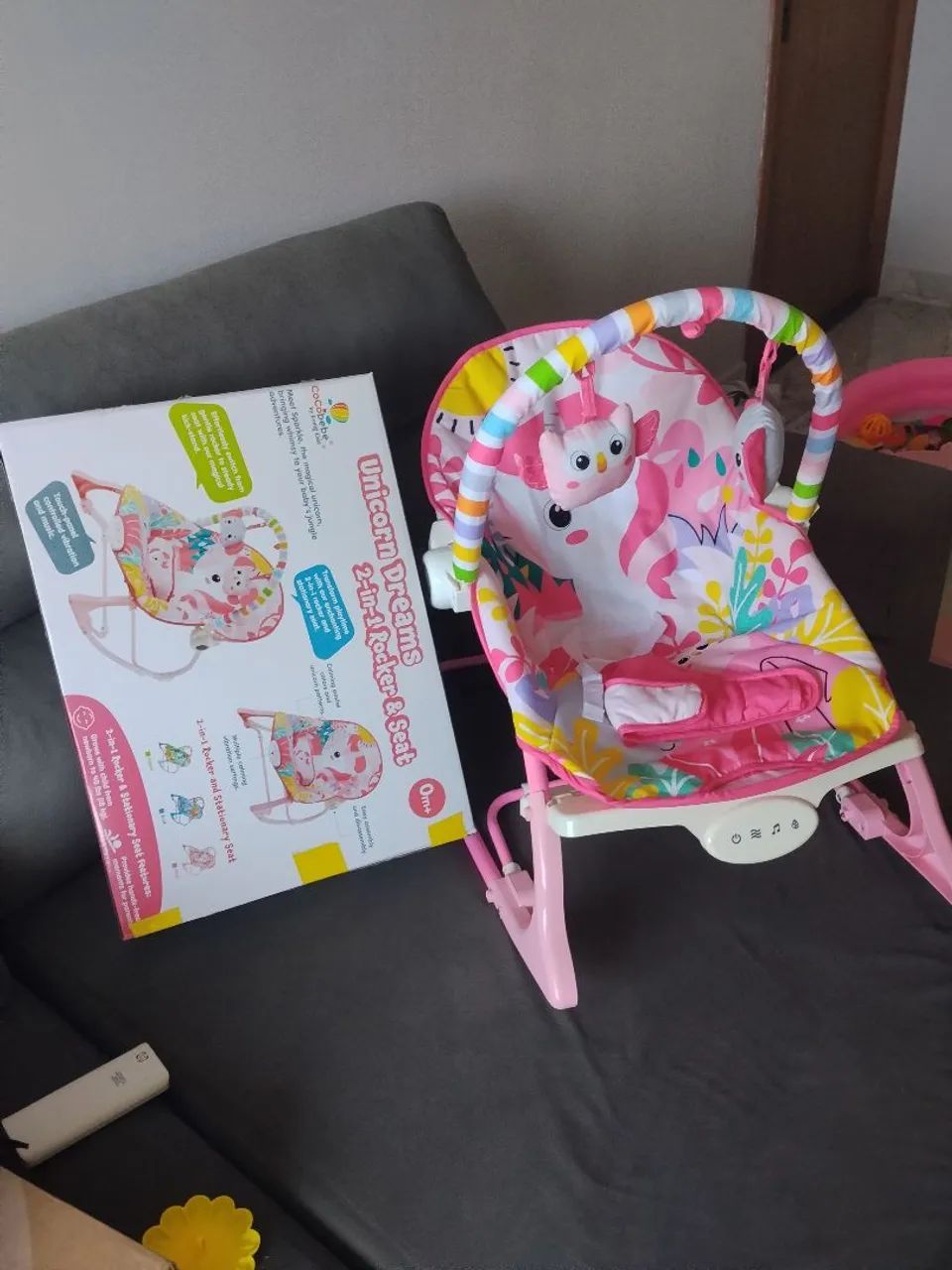 Cadeirinha de descanso bebê 